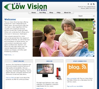 Low Vision Screen Shot